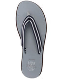 Brunello Cucinelli blue pool flip flops