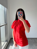 Lanvin red Blouse