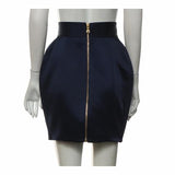 Balmain blue skirt