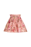 Zimmermann pink luminosity floral mini skirt