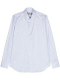 Canali light blue long-sleeve shirt