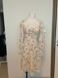 Manera Odevatca white floral Dress