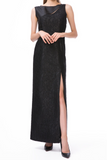 Gizia black long dress