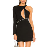 NBD Nevaeh black mini dress