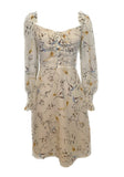 Manera Odevatca white floral Dress