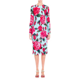 Dolce & Gabbana Turquoise dress with flowers