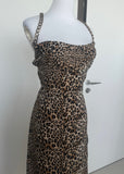 Manera Odevatca animal print long Dress