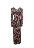 Nb boutique cheetah print long Dress