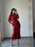 Alexander Terekhov red long Dress