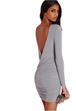 Missguided gray dress