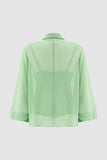 CMEO Light green shirt