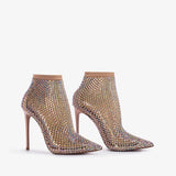 Le Silla Gilda 125mm crystal-embellished pumps