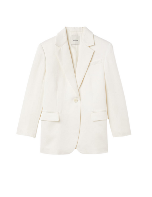 Sandro white Blazer Jacket