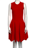 Alexander McQueen red dress