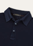 Loro Piana navy blue polo shirt