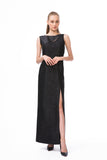 Gizia black long dress