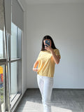 Brunello Cucinelli yellow top