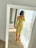 SOTS Apparel Yellow dress