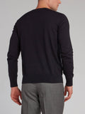 New Roberto Cavalli black sweater