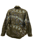 Valentino Vetements Khaki Embroidered Jacket