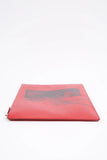 Givenchy 'Bambi' Red Leather Clutch Bag