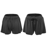 Unique black sport shorts