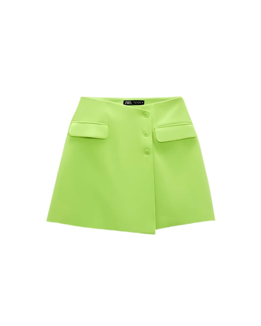 Zara lime skirt