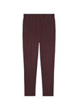 Loro Piana Carlo burgundy trousers