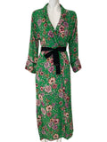 Pinko green floral dress