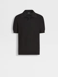 Zegna black polo shirt