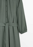 Massimo Dutti green long dress