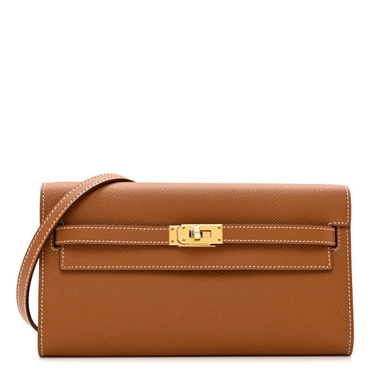 Hermes Kelly To Go bag with gold hardware