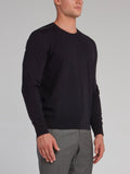 New Roberto Cavalli black sweater