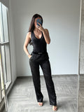 Tom Ford black Silk Pants Brand New