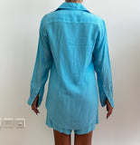 Fedeli Blue Shorts Set