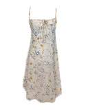 Manera Odevatca white floral Dress