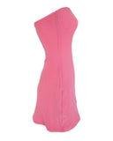 Meshki pink tube mini dress