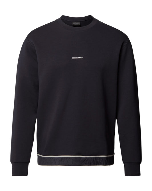 New Emporio Armani black sweatshirt