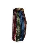 Alexander Terekhov rainbow sequin skirt