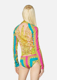 VERSACE Barocco Goddess Body Suit