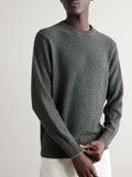 Loro Piana varallo honeycomb-knit baby cashmere sweater