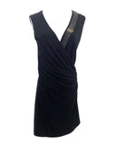 Philipp Plein black with gems Dress