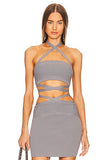 Michael Costello X Revolve Hamza skirt and top set