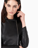 Emporio Armani SEMI-ANILINE LAMBSKIN JACKET