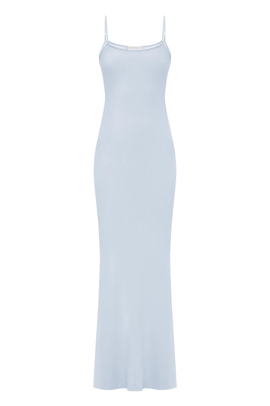 Miss Diamond blue long summer dress