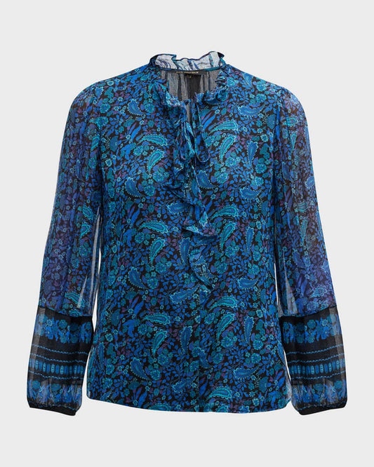 Kobi Halperin Jasper Paisley Printed Blouse