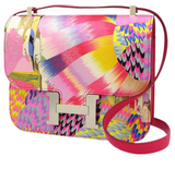 Like New Hermes Constance III Mini 18 Sour Marble silk Rose Azalee and rose Mexico