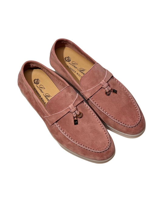 Loro Piana rose loafers