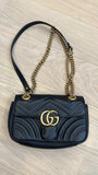 Gucci Marmont crossbody black sling bag