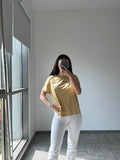 Brunello Cucinelli yellow top